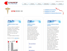 Tablet Screenshot of linkmed.com